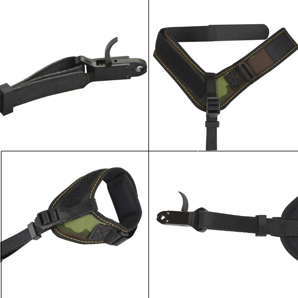 Tir à Arc Déclencheur Arc Compound Release Aid Réglable Trigger Libération Accessoire pour Chasse Étrier de poignée