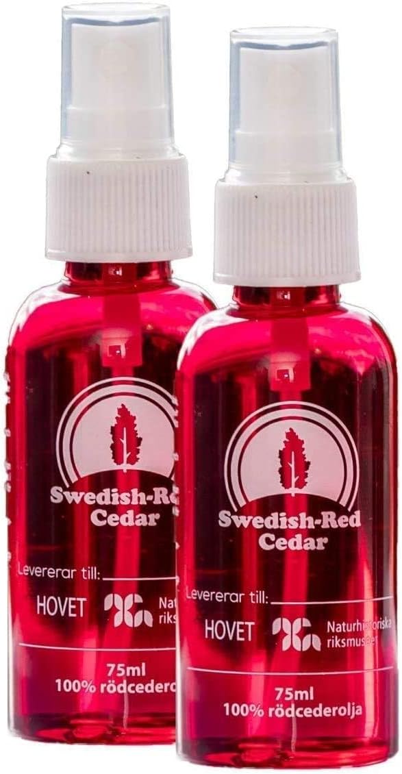Swedish Red Cedar Oil Cedarwood Natural Anti Killer Moth Repellent