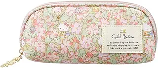 [Cyalel Yahata] メガネケース キャラクター サンリオ ファスナー リバティ レディース ハローキティ マイメロディ リトルツインスターズ キキララ サングラスケース ソフト 大人 可愛い おしゃれ 軽量 花柄 新生活 ギフト 日本製