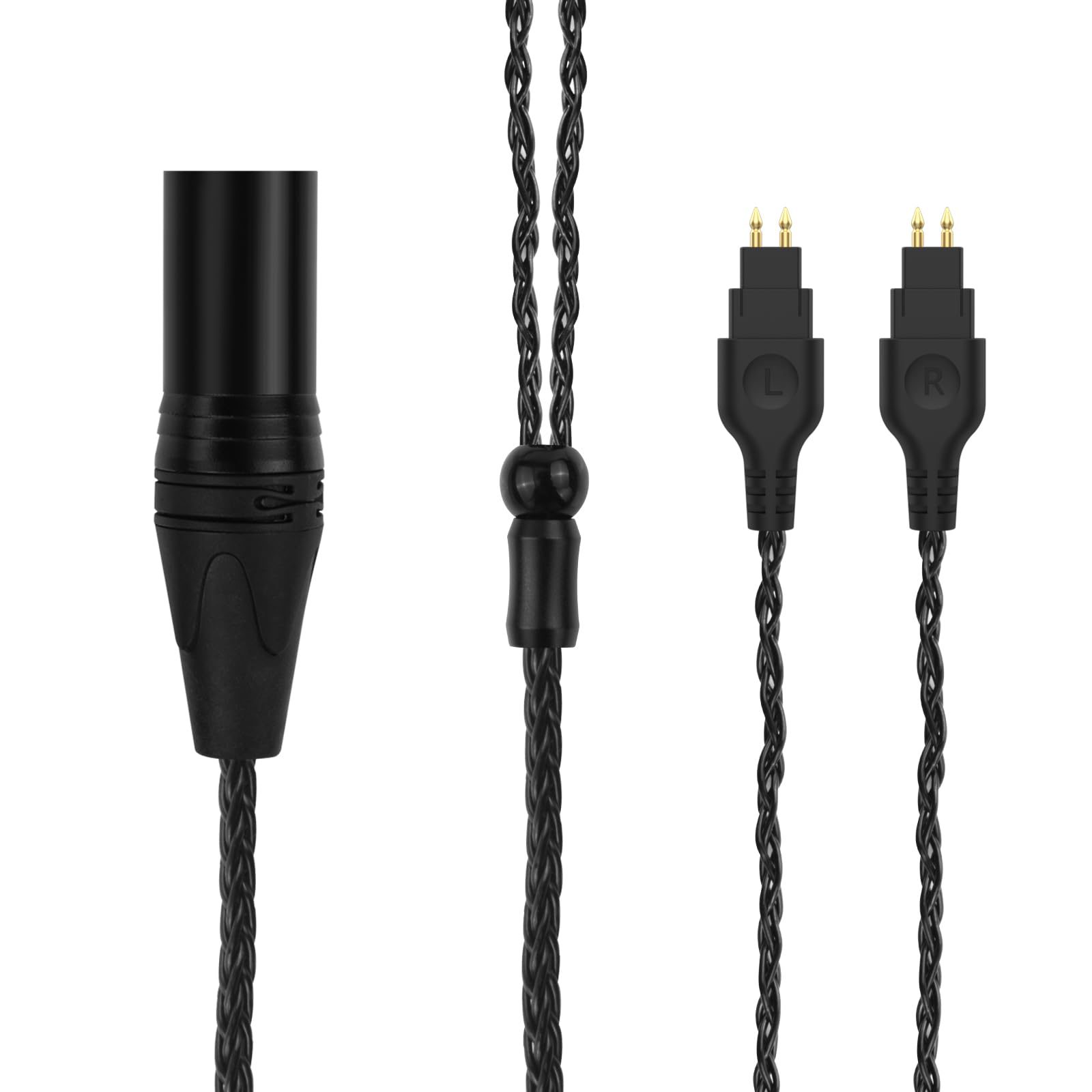 Amazon | Auhsuxo Puiixur HD650ケーブル XLR 4ピン 交換用