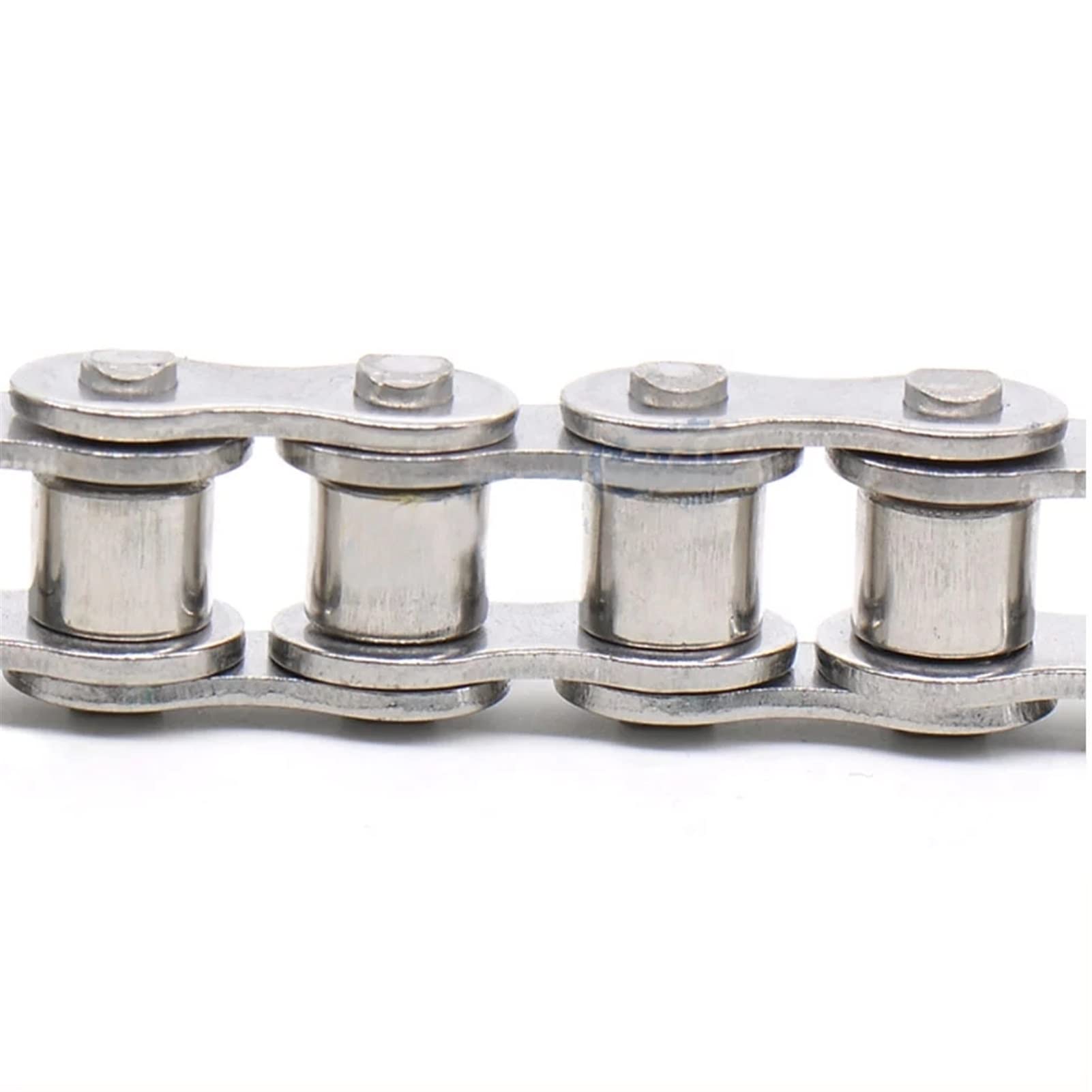1pcs 1. 5m 06b-1 Cadena de Rodillo Pitch 9.525mm Cadena de transmisión Industrial de Acero Inoxidable/Conector de Cadena YIJIAN
