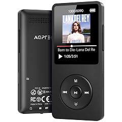 AGPTEK A02 MP3 Player with Bluetooth 5 3 1 8 inch Screen Portable Music Player with Speaker FM