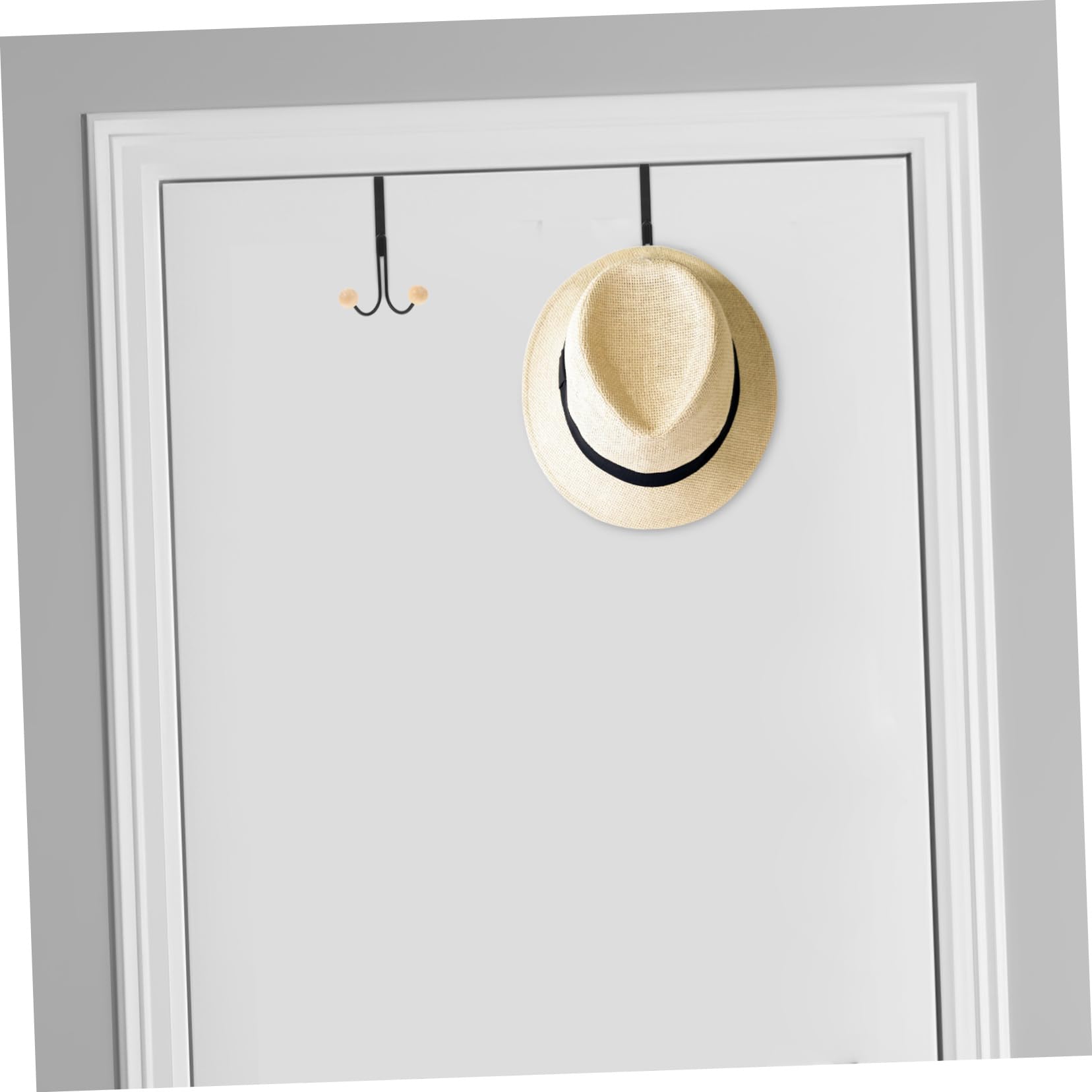 10piezas Ganchos De Puerta Instalación Sin Soporte Para Ropa y Accesorios Para Dormitorio y Entrada