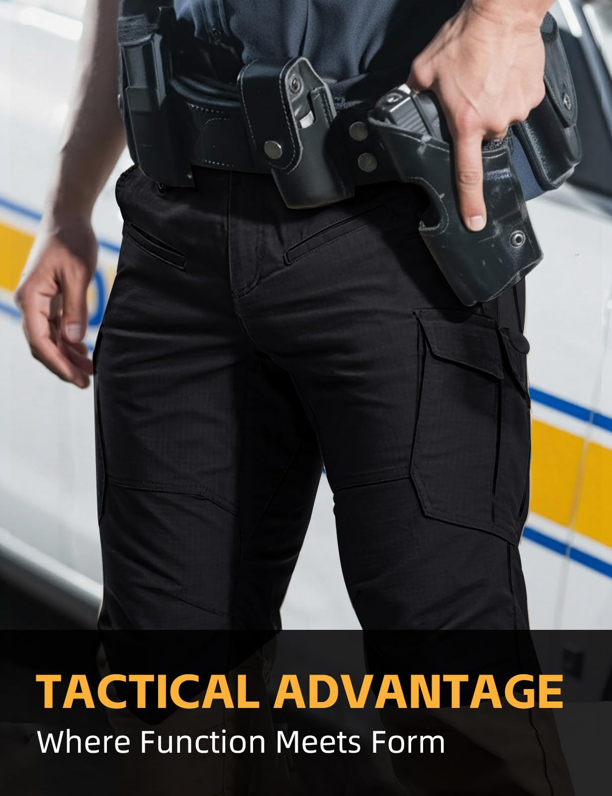 IDOGEAR Uomo Pantaloni Tattici Pantaloni da Trekking all'Aria Aperta Impermeabile e Traspirante Multi-Tasca Softshell per Il Trekking Airsoft Caccia Resistente e Leggero