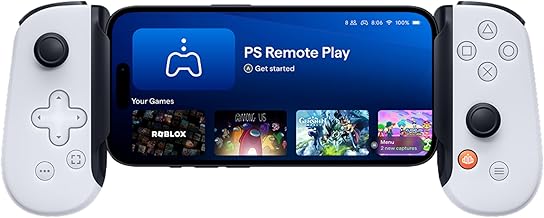 Backbone One Mobile Gaming Controller for iPhone (Lightning) - Playstation Edition - Turn Your iPhone into a Gaming Console - Play Xbox, Playstation, Call of Duty, Roblox, Genshin Impact & More [ios,nintendo_switch,playstation,xbox]