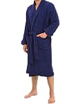 All-Cotton Bathrobe Thick Plush Cloth Housecoat Terry Toweling