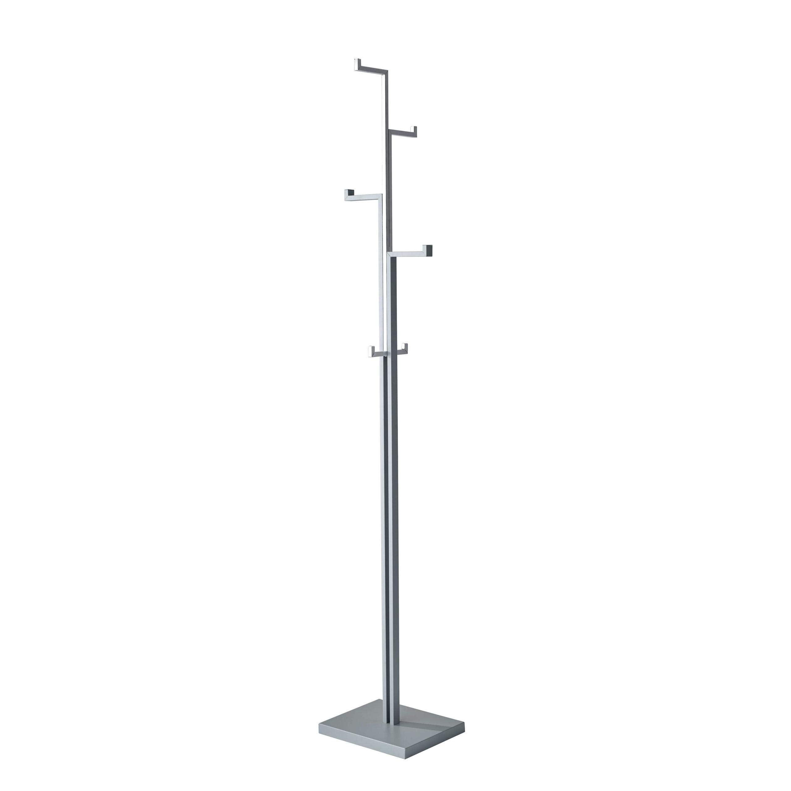Amazon.com: Adesso WK2044-22 Leon Coat Rack, Brushed Steel : Home