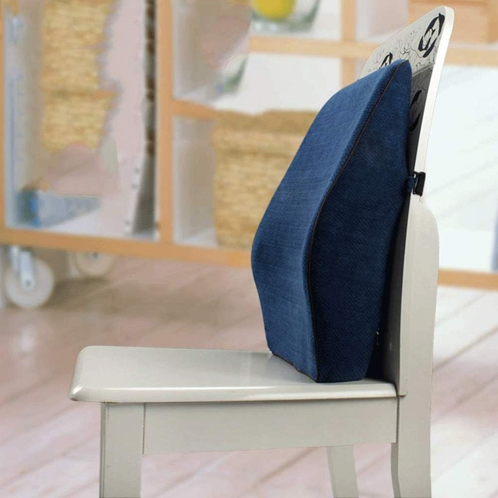 Lumbar Pillow-Waist Cushion Office Car Waist Pad Lumbar Pillow Car Seat Pillow Cushion Memory Backrest