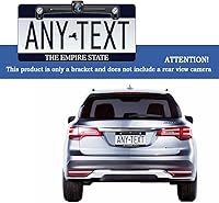 Vista 6 de Cámara de respaldo universal para placa de matrícula, kit de montaje para cámara de visión trasera en el salpicadero, soporte para cámara de placa