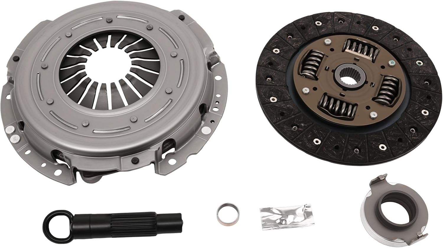 Transmission Clutch Kit with Alignment Tool & Release Bearing – Compatible with Accord 2003-2007 2.4L DOHC Manual Transmission – 9.06" Disc 24 Spline – Replace 08-048 08-055