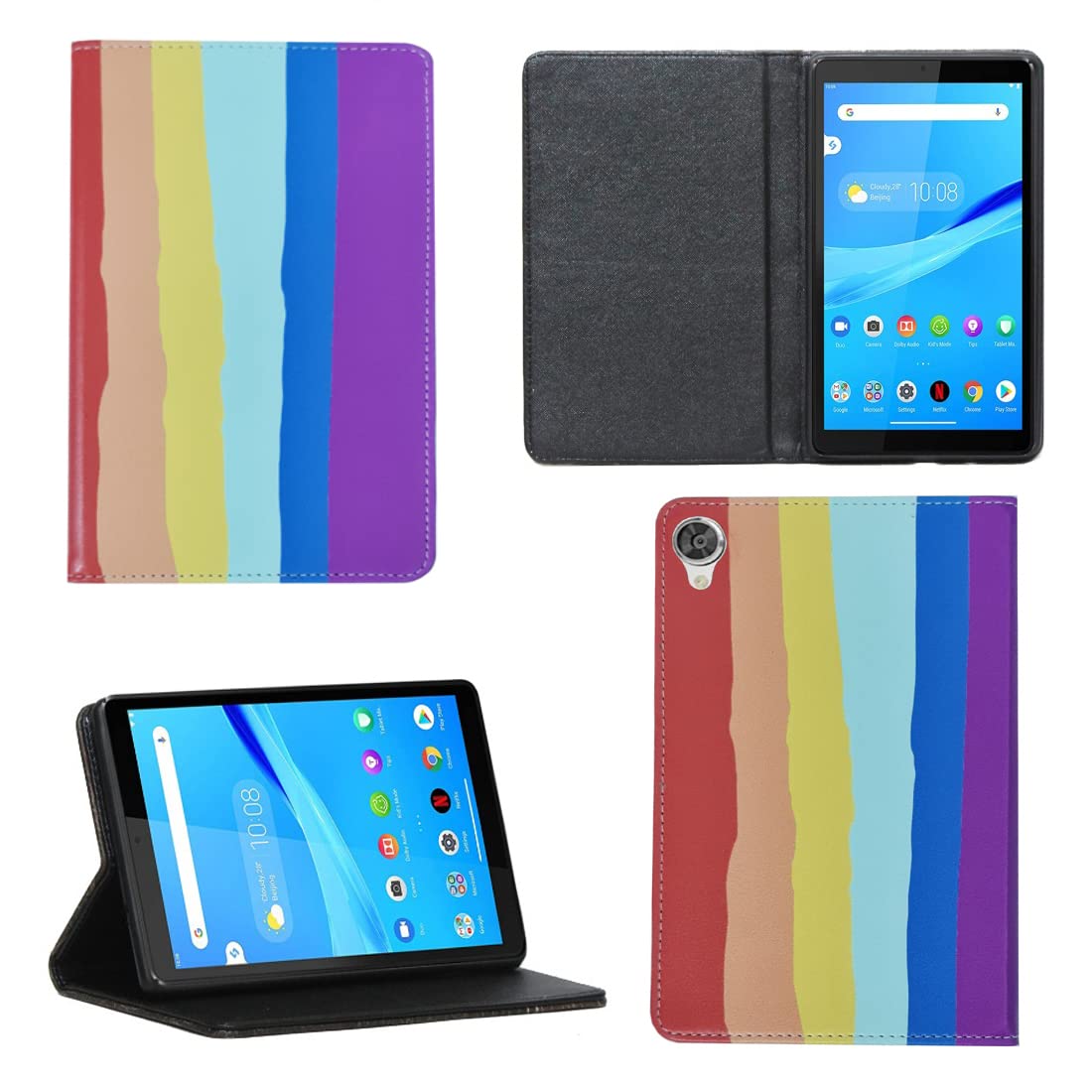 Zaoma Printed Flip Flap Case Cover Compatible for Lenovo Tab M8 FHD 2nd Gen [Model TB-8705F, TB-8705N, TB-8705X] Tablet - Multi Color 04 (B09Z7X5G52) Amazon Price History, Amazon Price Tracker