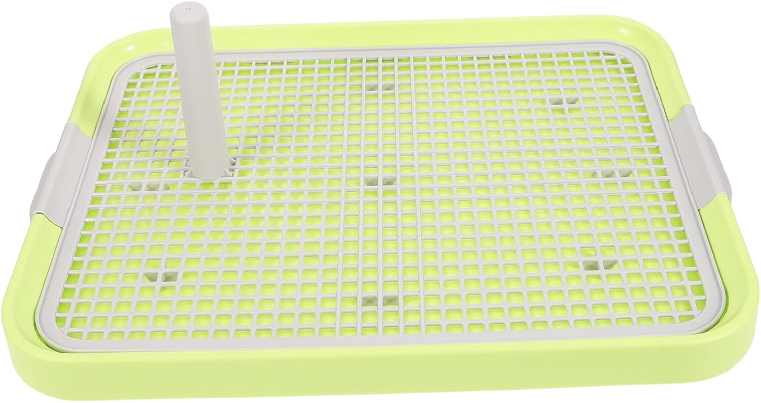 Column Pet Toilet for Puppies Non- Mesh Dog Toilet Stand Column for Indoor Use