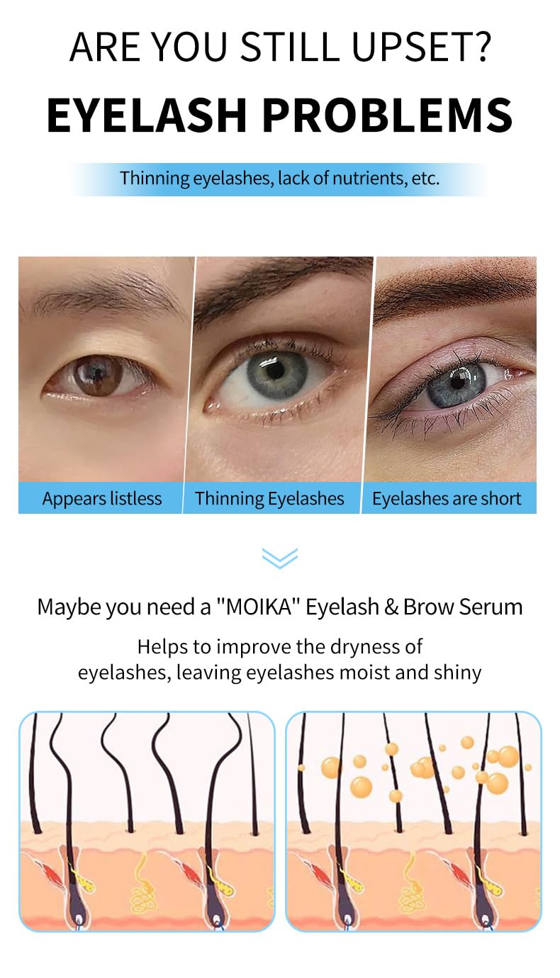 Advanced Eyelash Serum for Thicker, Longer & Longer Looking Eyelashes and Eyebrows, Vegan & Cruelty-Free, Thicker Lash Enhancing Serum. (4mL) - Image 4