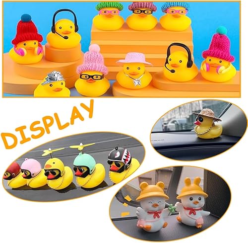 Miniatura 7 de vsshe Duck Plug,Paquete de 40 soportes para Jeep Duck Dashboard Duck Jeep Lover Regalo, soporte de pato de goma resistente con adhesivo de doble