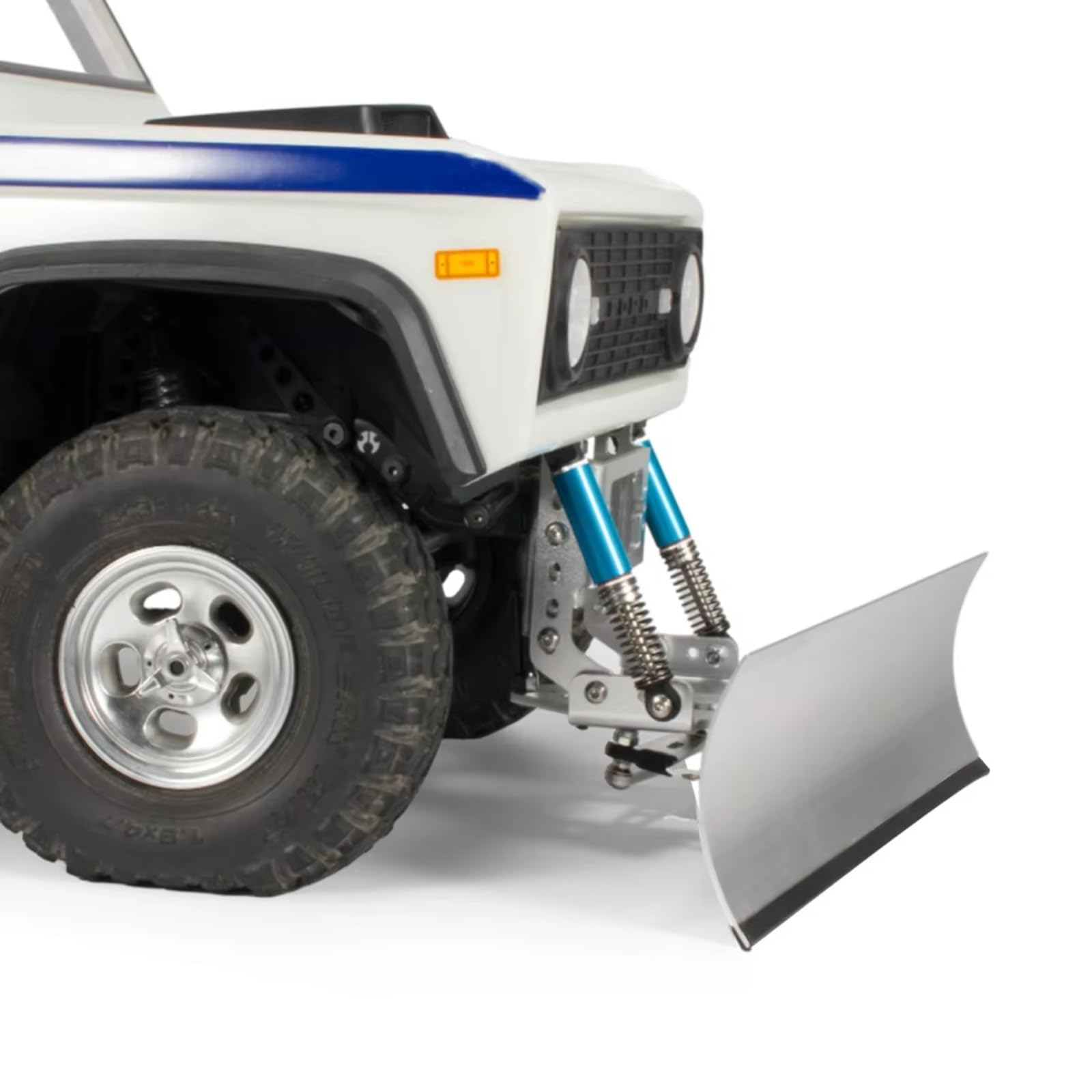 Per Axial Per SCX10 III 90046 Per TRX4 Per Defender Per Redcat GEN8 1/10 Spazzaneve In Alluminio Regolabile Aratro RC Crawler Truck Aggiornamento Accessori Giocattoli Rc