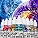 Jacquard Pinata Alcohol Ink Exciter Pack - Made in USA - Overtones with 9 Colors - 1/2 Ounce Bottles - Bundled with Moshify Blending Pen