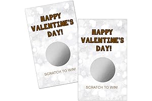 The Love Game Scratch Offs: A Fun and Flirty Valentine's Day Surprise