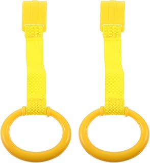 TOYANDONA Anéis De Puxar Para Bebê 2 Peças Berço Cama Anéis De Pé Exercícios De Caminhada Assistente Anéis De Suspensão Para Berço Recém-Nascido Ferramenta De Prática Infantil