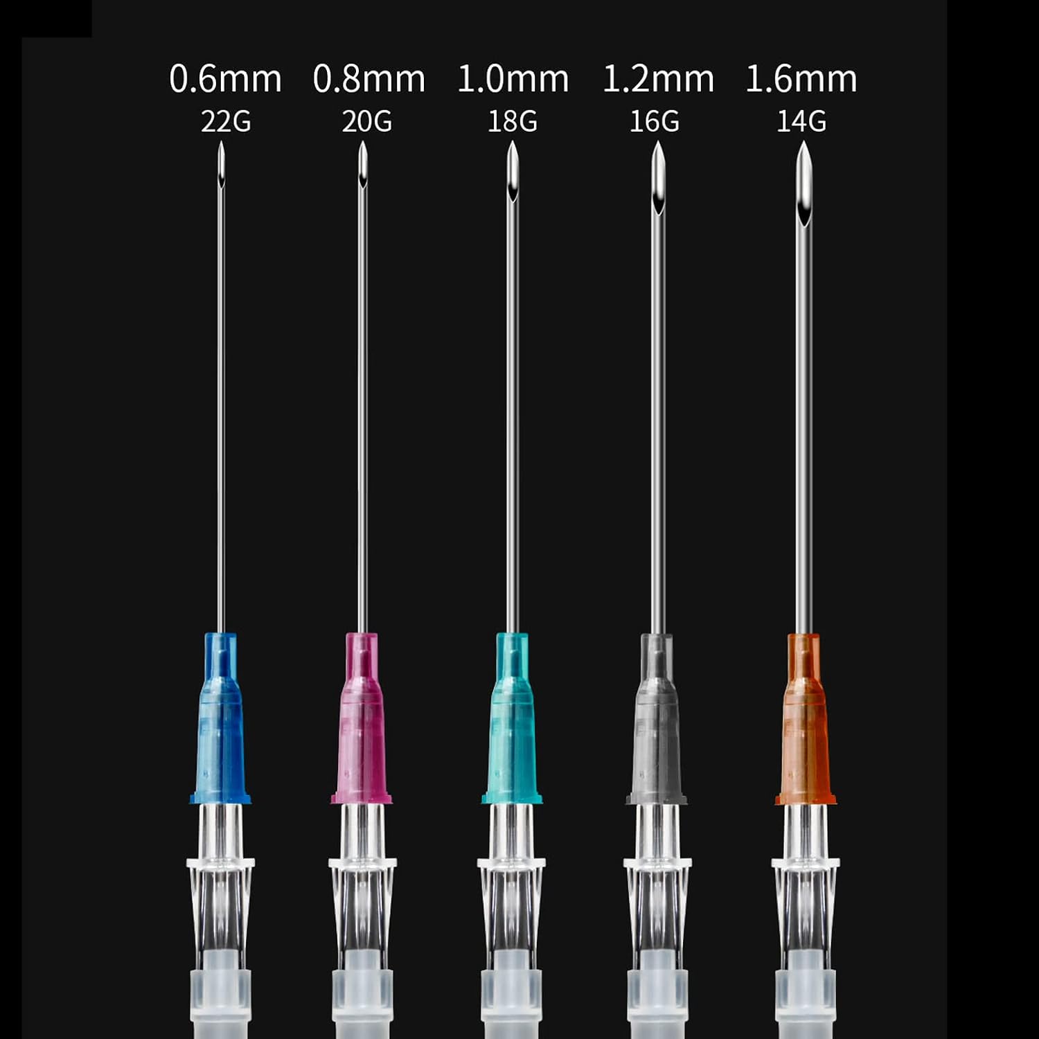 Unihuby 10PCS 14G Catheter Piercing Needles - 14 Gauge Ear Nose Piercing Supplies, Red, 14g (10pcs) - Image 5