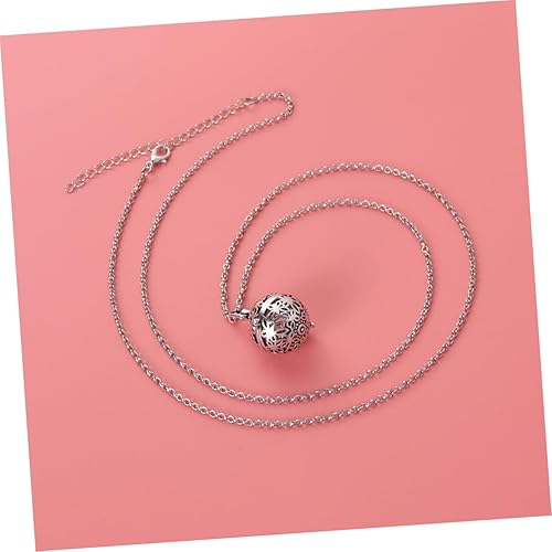 Miniatura 5 de Collar de péndulo Difusor de aceite Difusor colgante Medallón Difusores Cadena con colgante Difusor de joyería Collar Mujer embarazada Aceite