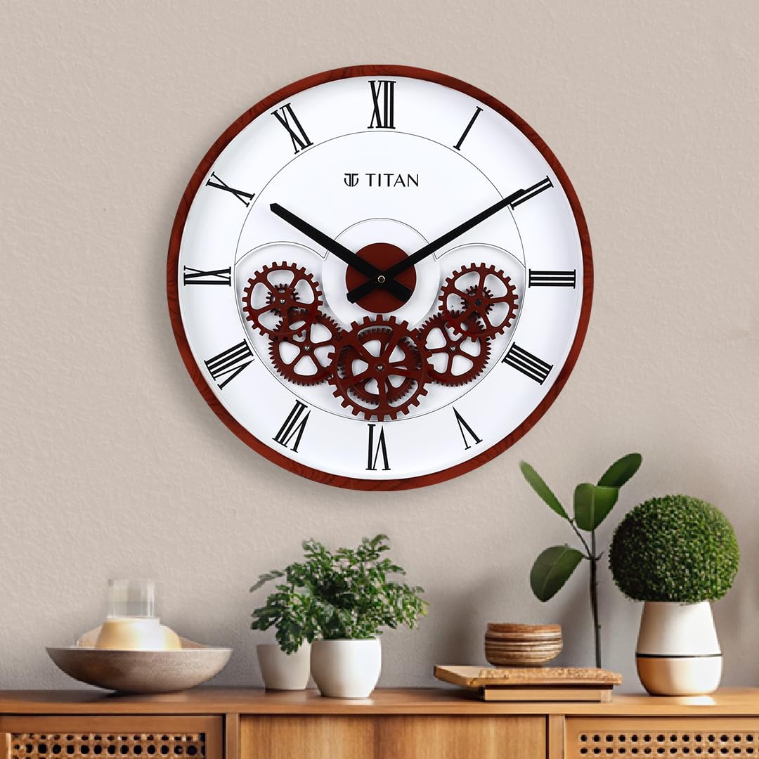 Titan Clocks - Gears of Time - Brown (43x43)-image-22