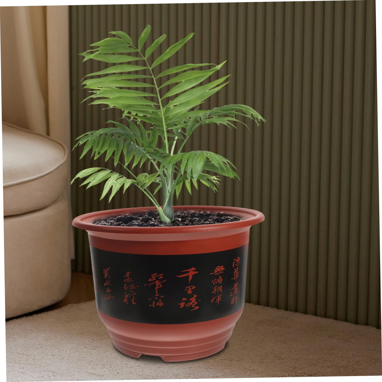 ORFOFE Lot De 2 Pots À Orchidées en Plastique avec Trous Uniques pour Une Utilisation Facile