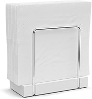 Vista 39 de Servilletero para mesa, dispensador de servilletas de pie de hierro de madera para mesa de comedor, granja, cóctel, picnic, soportes de madera