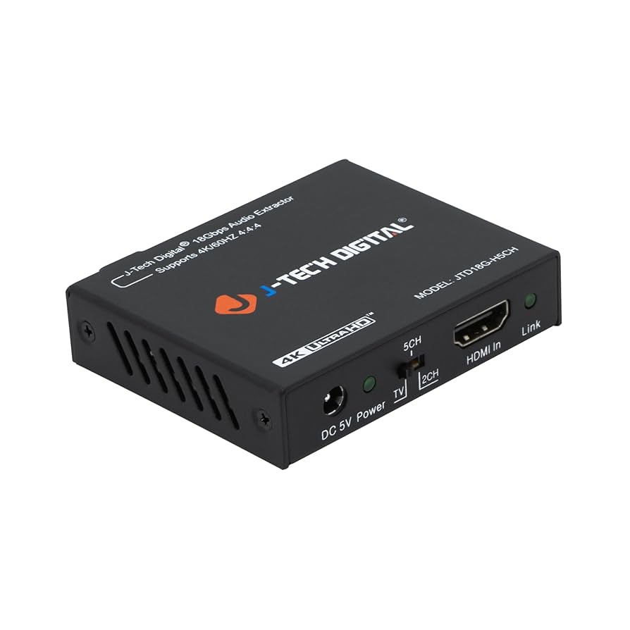その他 HDMI Digital Audio Decoder HDMI TO HDMI 4K HDMI to HDMI 7.1 Audio Converter DAC Lpcm HDMI Audio