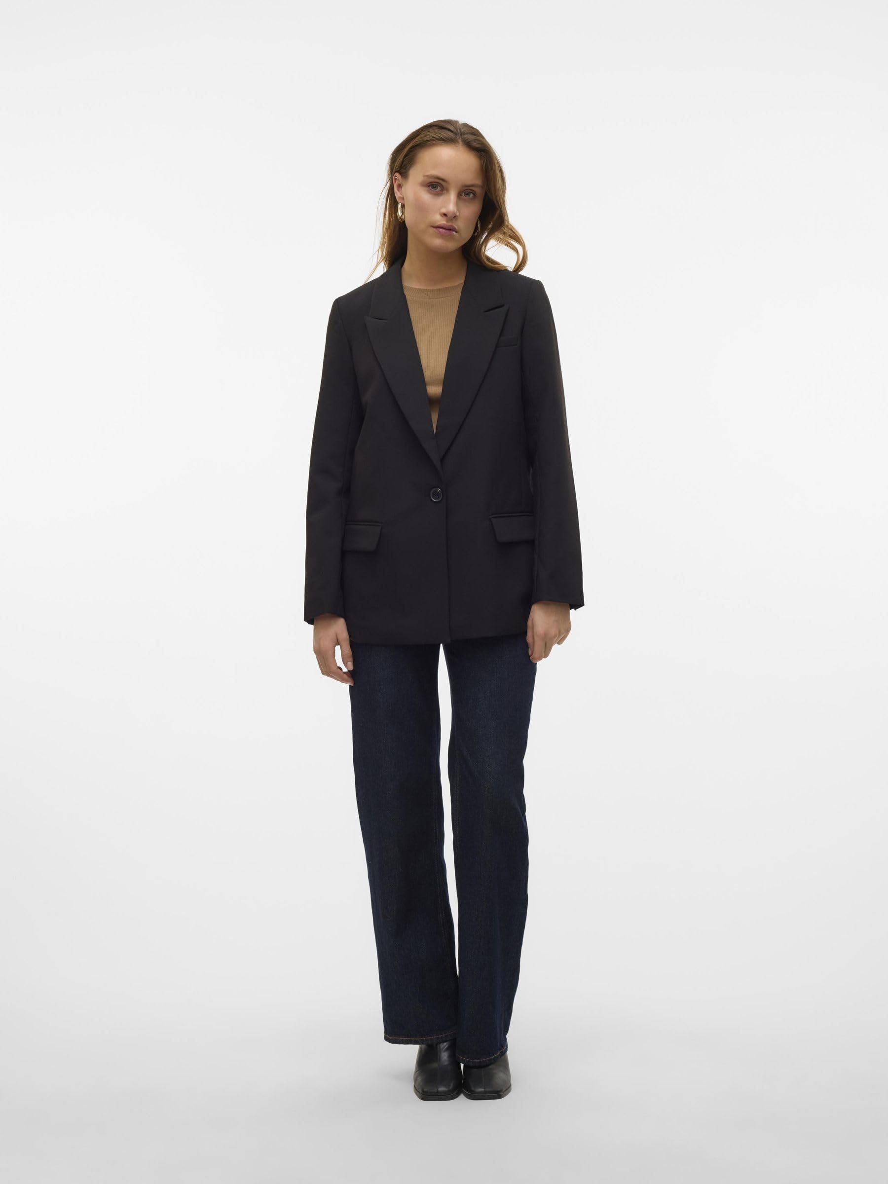 VERO MODA Damen Vmclair Ls Regular Noos Blazer