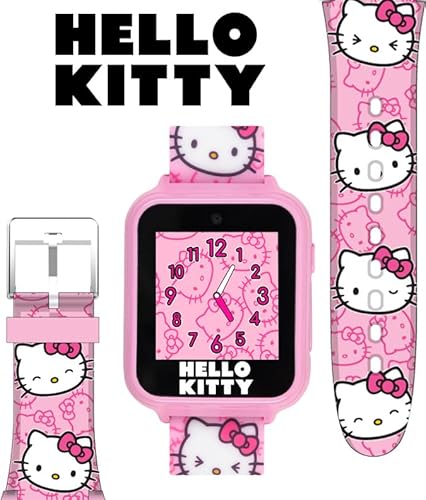 image for Accutime Hello Kitty Kids Smartwatch - Interactive Touchscreen with 10