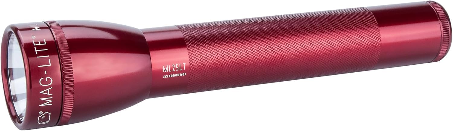 Maglite ML25LT-S2016 LED 2-Cell C Flashlight, Black