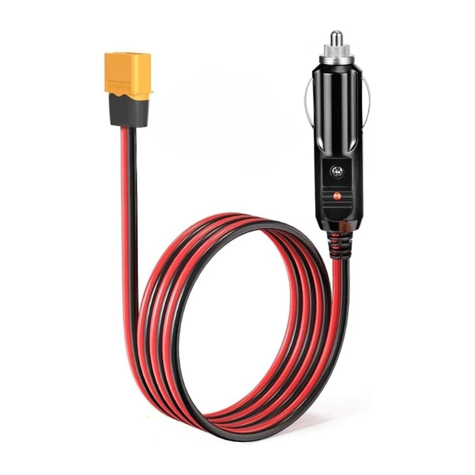 XT60 na kabel do ładowania zapalniczki 12AWG 12 V 24 V do stacji zasilającej (2 m)