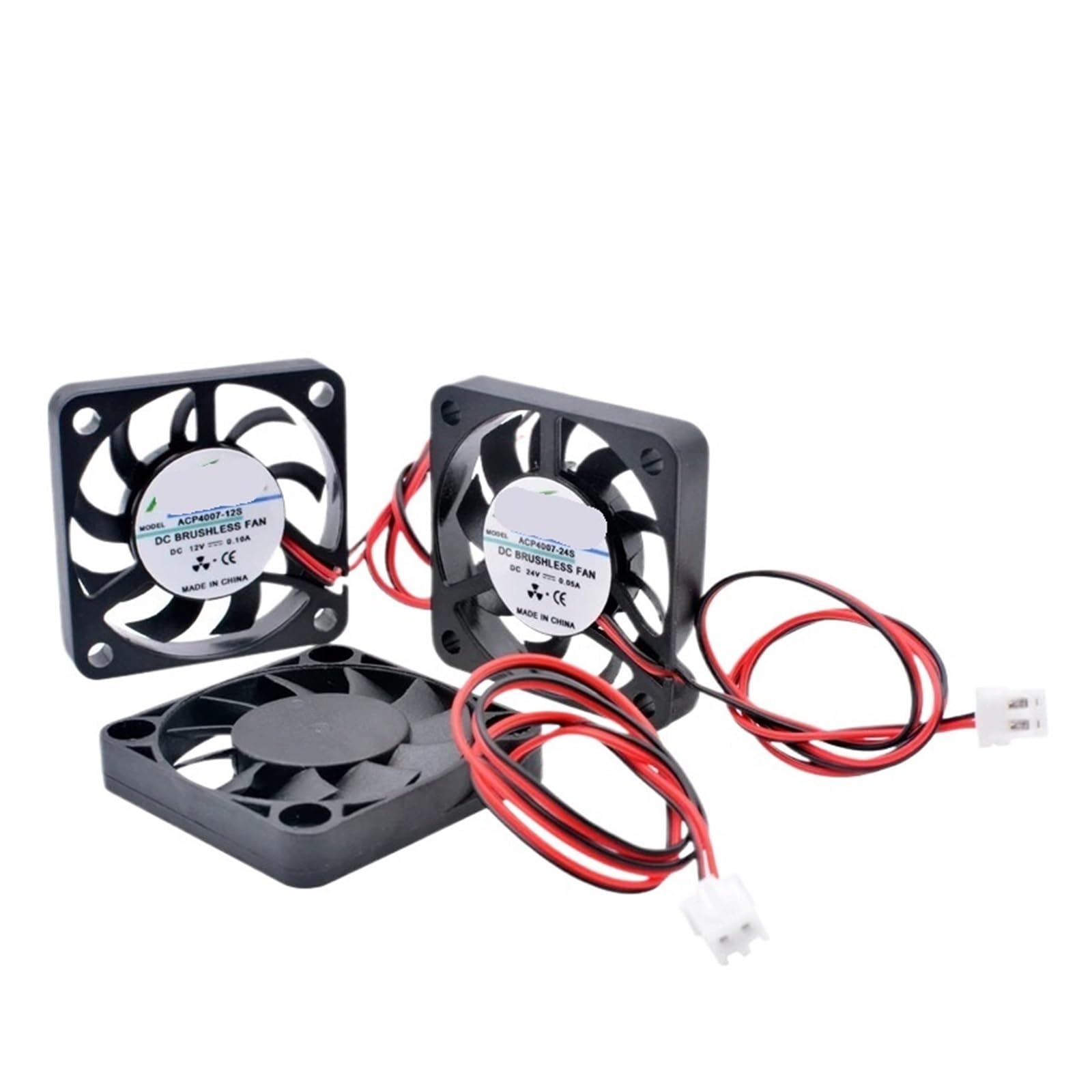 JJKKOZVQF 1PCS 4007 4cm 40mm fan 40x40x7mm DC5V 12V 24V 2pin Cooling fan(24V)