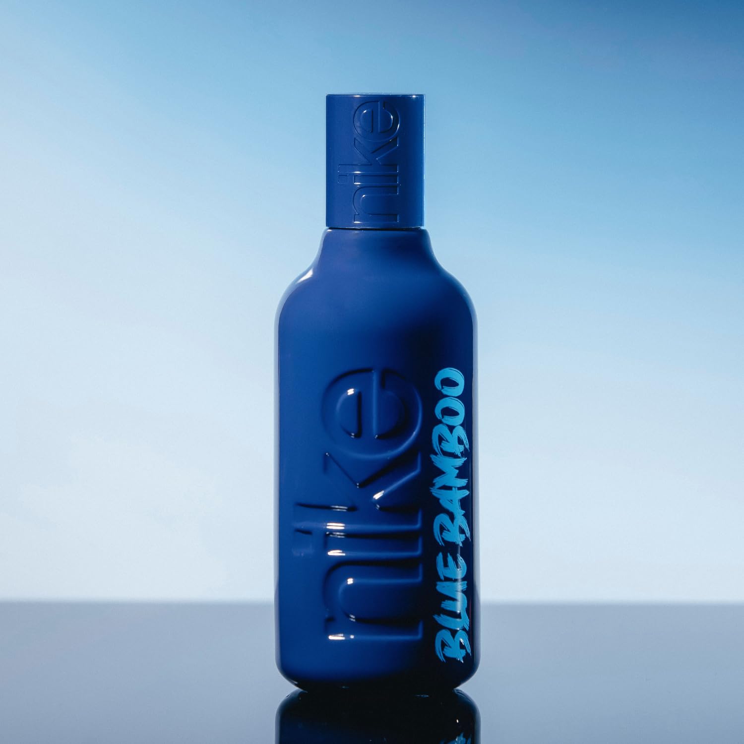 NIKE - Blue Bamboo Eau de Cologne pour homme 100 ml, Pack de 2, Parfum en spray 200 ml, Eau de toilette naturelle et masculine, Arôme boisé fruité, Parfum frais
