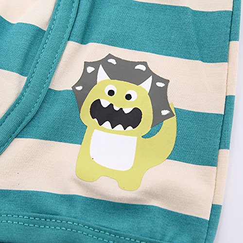 Jn&Lulu Toddler Boxer Brief Baby Underwear Cotton Underwear Boys Set 2T #TOP2