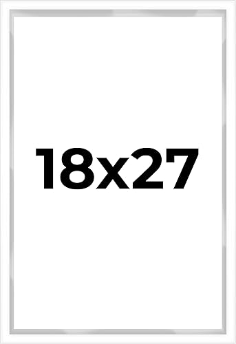 Miniatura 157 de Caja de sombra de 5 x 10 pulgadas, marco contemporáneo blanco – Tamaño interior 5 x 10 x 1 pulgada de profundidad – Este marco blanco está hecho