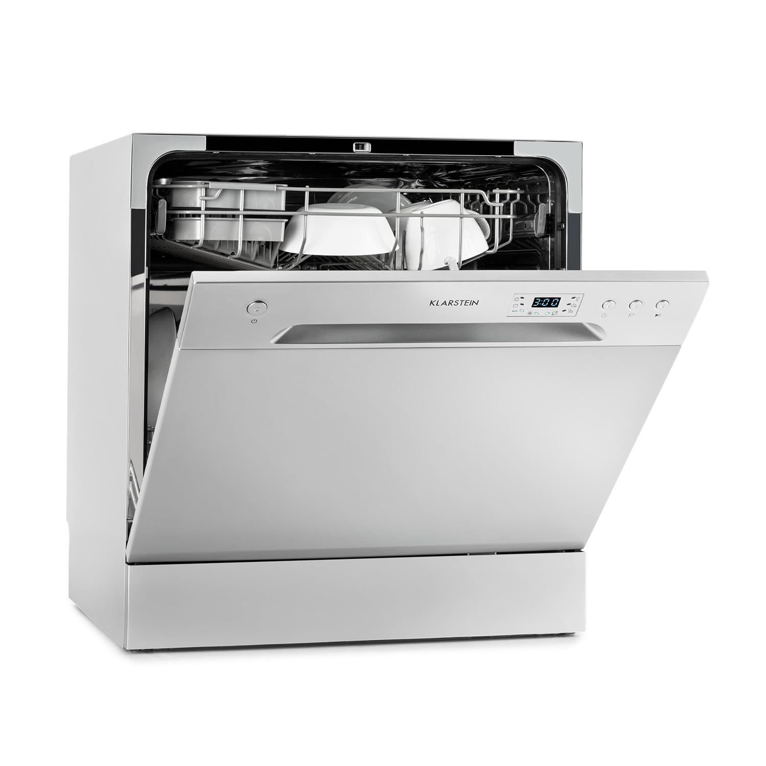 Klarstein Amazonia 8 - Lavavajillas plata