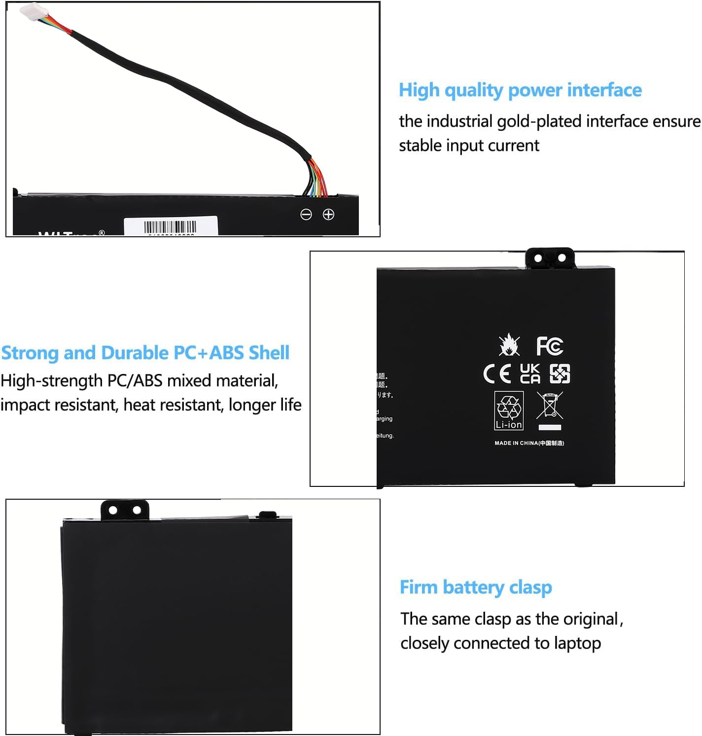 AP18E8M AP18E7M Batteria per Portatile Acer Nitro 5 AN515-54 AN515-55 AN515-56 AN515-57 AN515-58 AN515-43/44 AN515-45 AN517-51/52 AN715-51 Aspire A715-74G Predator Triton 300 PT315-52 Battery