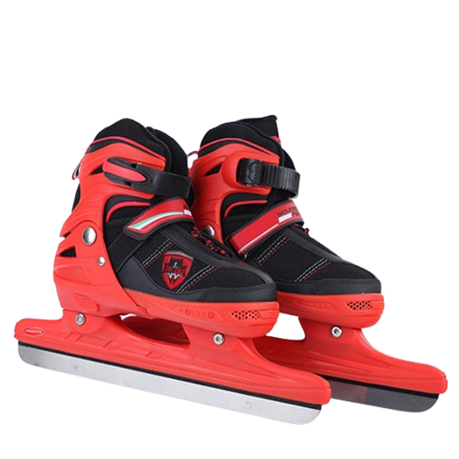 Patins Artistiques,enfantsPatins de Vitesse,Soutien léger,Patins à Glace Mixte,Confortable et Chaud,Taille Réglable Idéal pour Débutants et enfantsProfessionnels