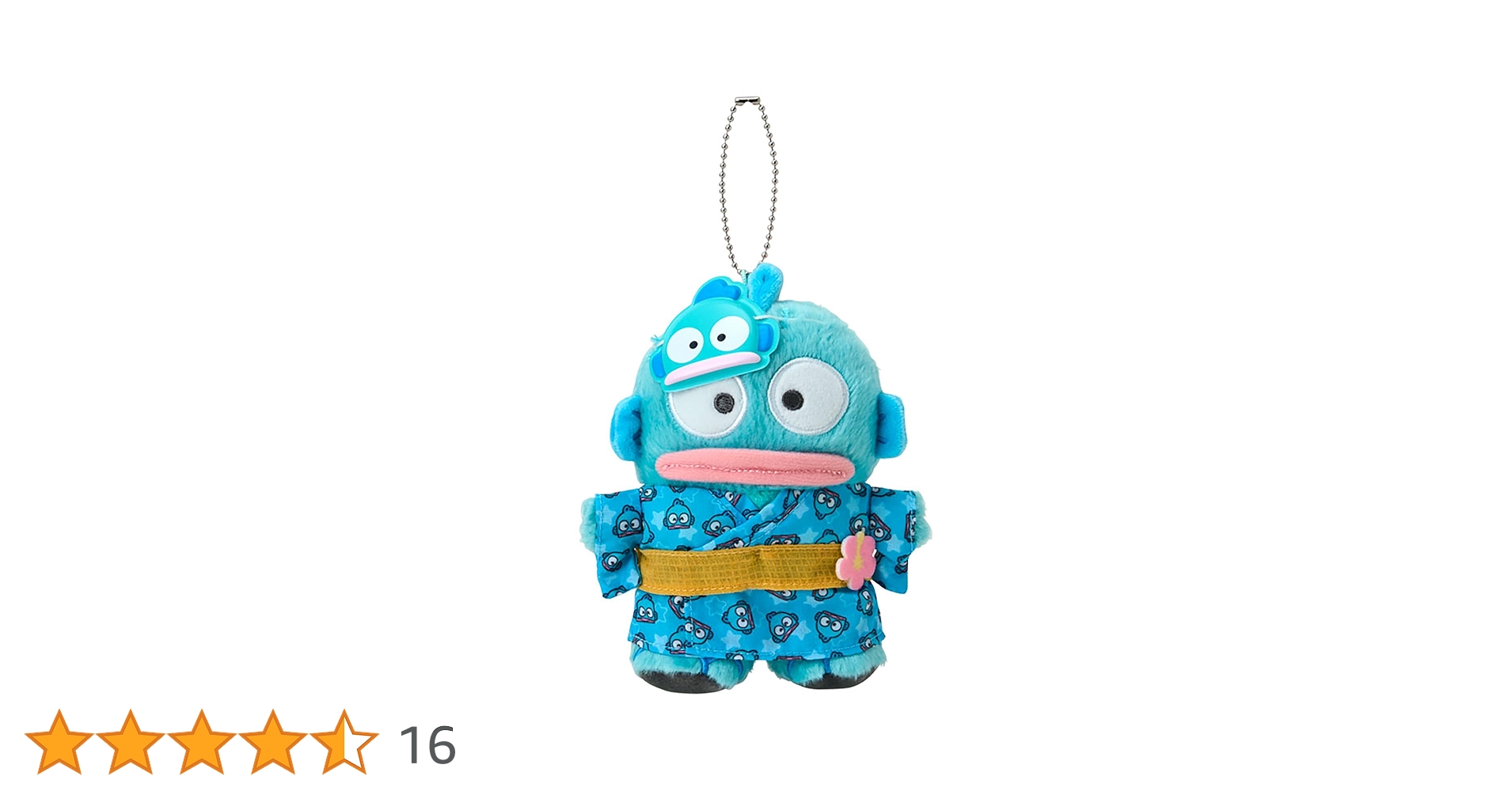 サンリオ　ハンギョドン　キャラ盛り夏祭り　マスコットキーホルダー　２点セット サンリオ ハンギョドン キャラ盛り夏祭り マスコット