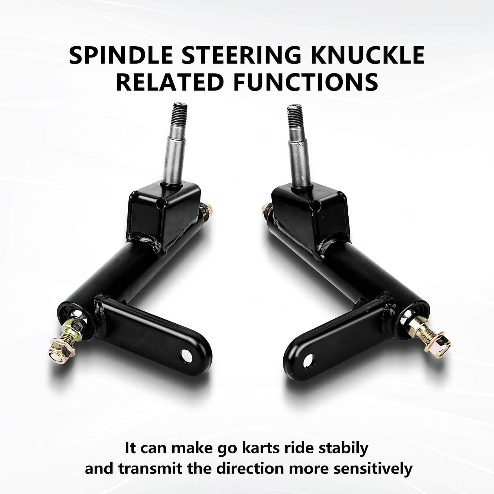 Coleman Go Kart Parts Left & Right Steering Knuckle Spindle