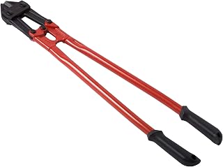 MAXPOWER 30 Inch Heavy Duty Bolt Cutters - Drop-Forged Chromoly Steel Blades, Ergonomic Rubber Grips for Padlocks, Chains, Bolts