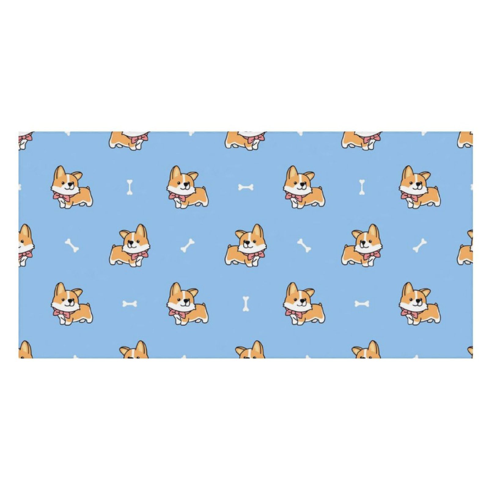 LWORZIIB Beach Towel, Cute Welsh Corgi Dog Bath Towel, Pool Towel Great for Gym Swimming 80 X 160cm
