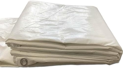 Miniatura 3 de Tienda de campaña económica sólida para tiendas de campaña de fiesta y toldo, 8 pies x 30 pies, 1 pared lateral, color blanco, material de