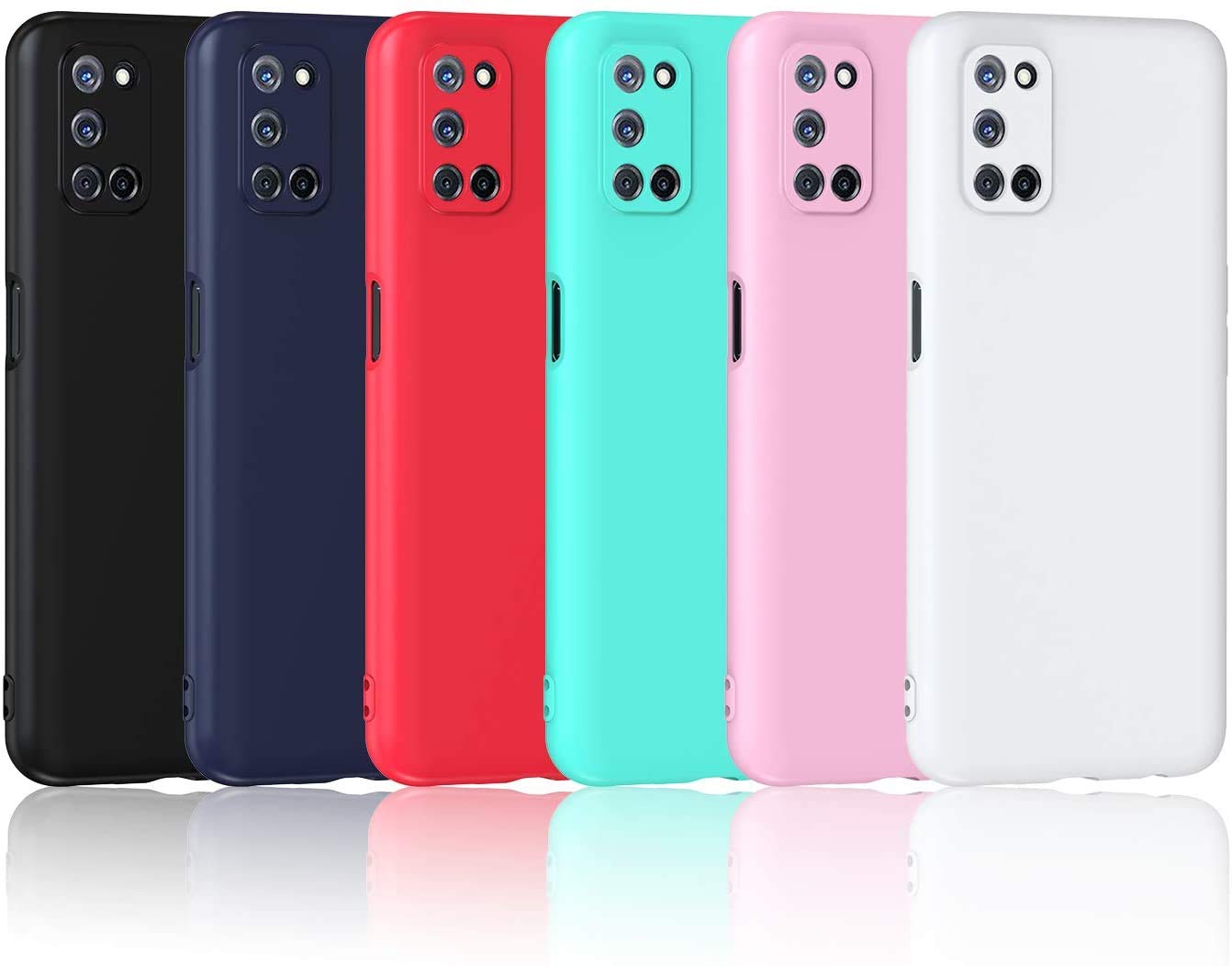 COVER CUSTODIA PER OPPO A52 MORBIDA SILICONE TPU ANTIURTO