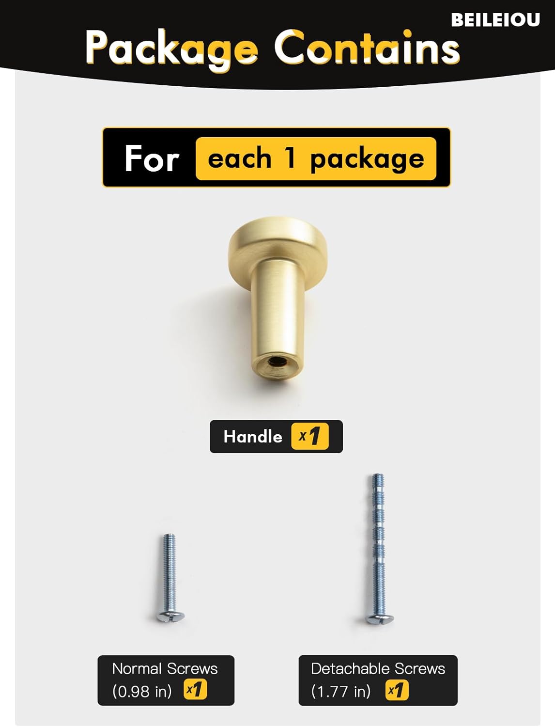 Brushed Gold Cabinet Knobs Classic Vintage Drawer Pulls Zinc Alloy Drawer Handles Kitchen Cupboard Bathroom Dresser Cabinet Hardware (2, Brushed Gold, Knob)