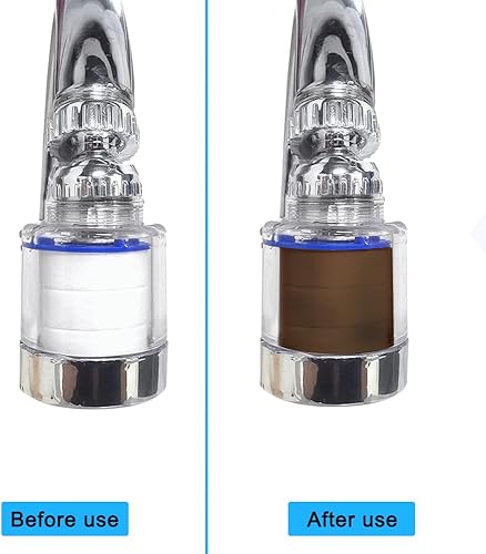 Miniatura 6 de Sonku - Filtro de grifo de baño, filtro universal giratorio de 360° para el hogar, baño y cocina (paquete de 2)