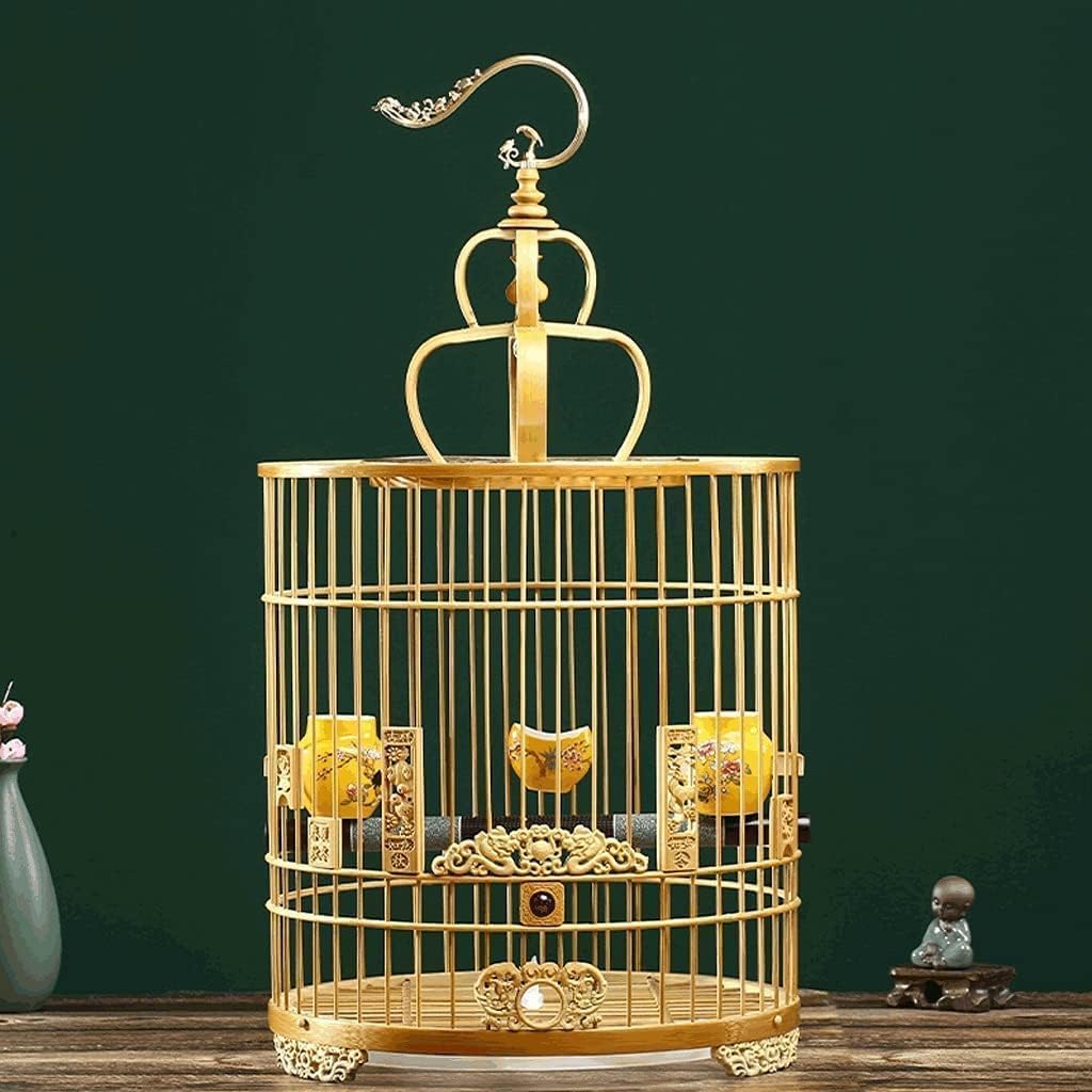 Jaula para pájaros, Jaula para pájaros portátil para Exteriores con Gancho