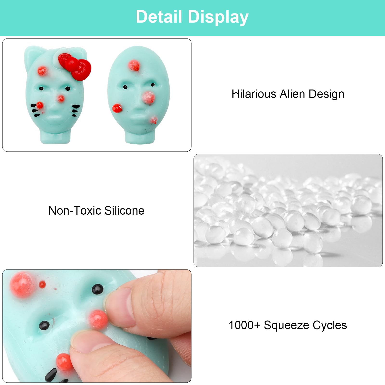 Pickel Ausdrücken Fidget Spielzeug - Lustiger Stresskiller Für Zwischendurch!