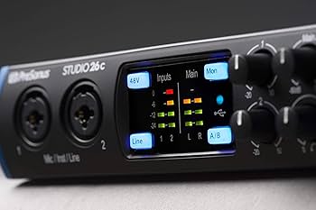 Amazon.co.jp: PreSonus Studio 26c 2x4 USB Type-C オーディオ/MIDI